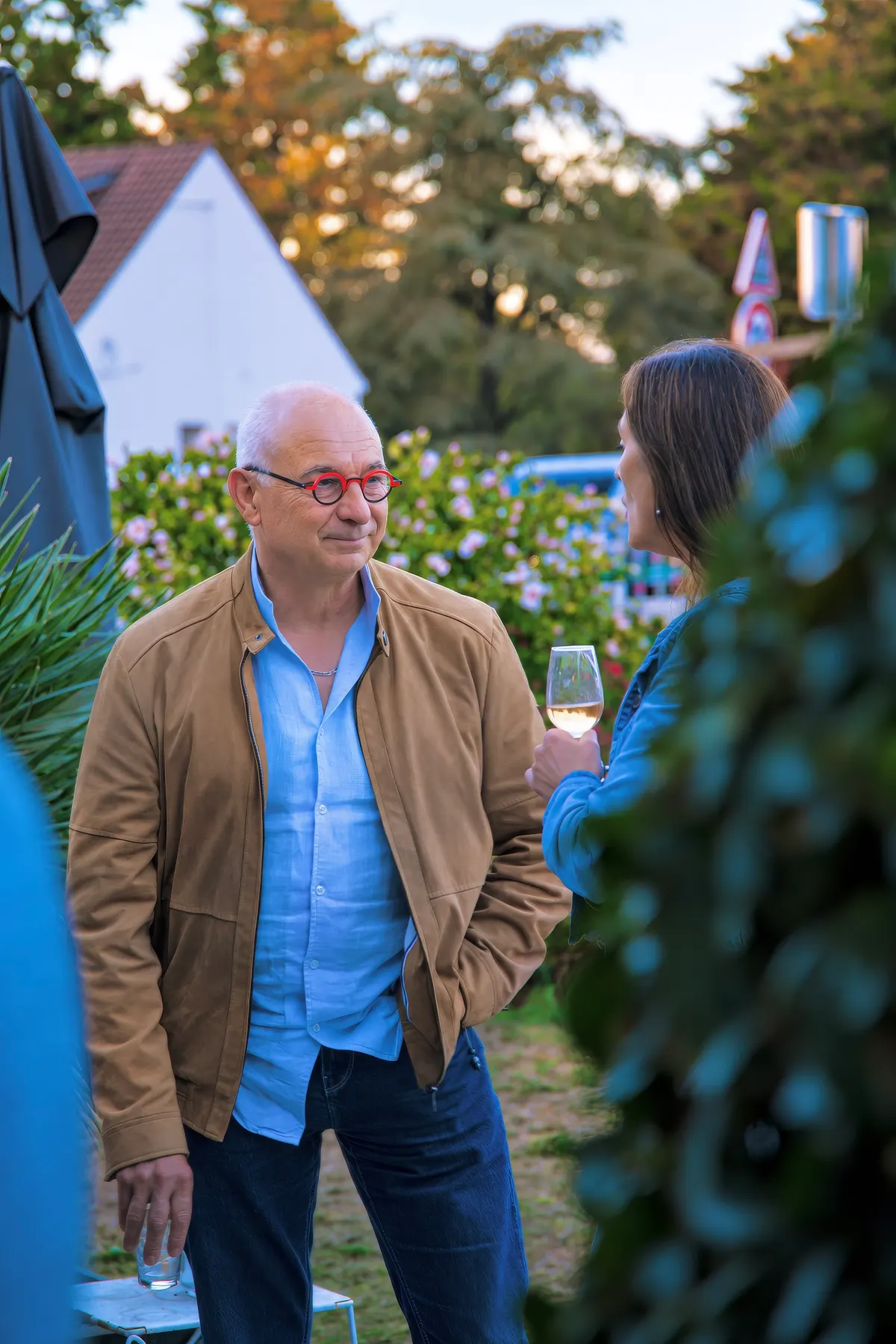 Soirée dans le jardin d'Ô6Bis