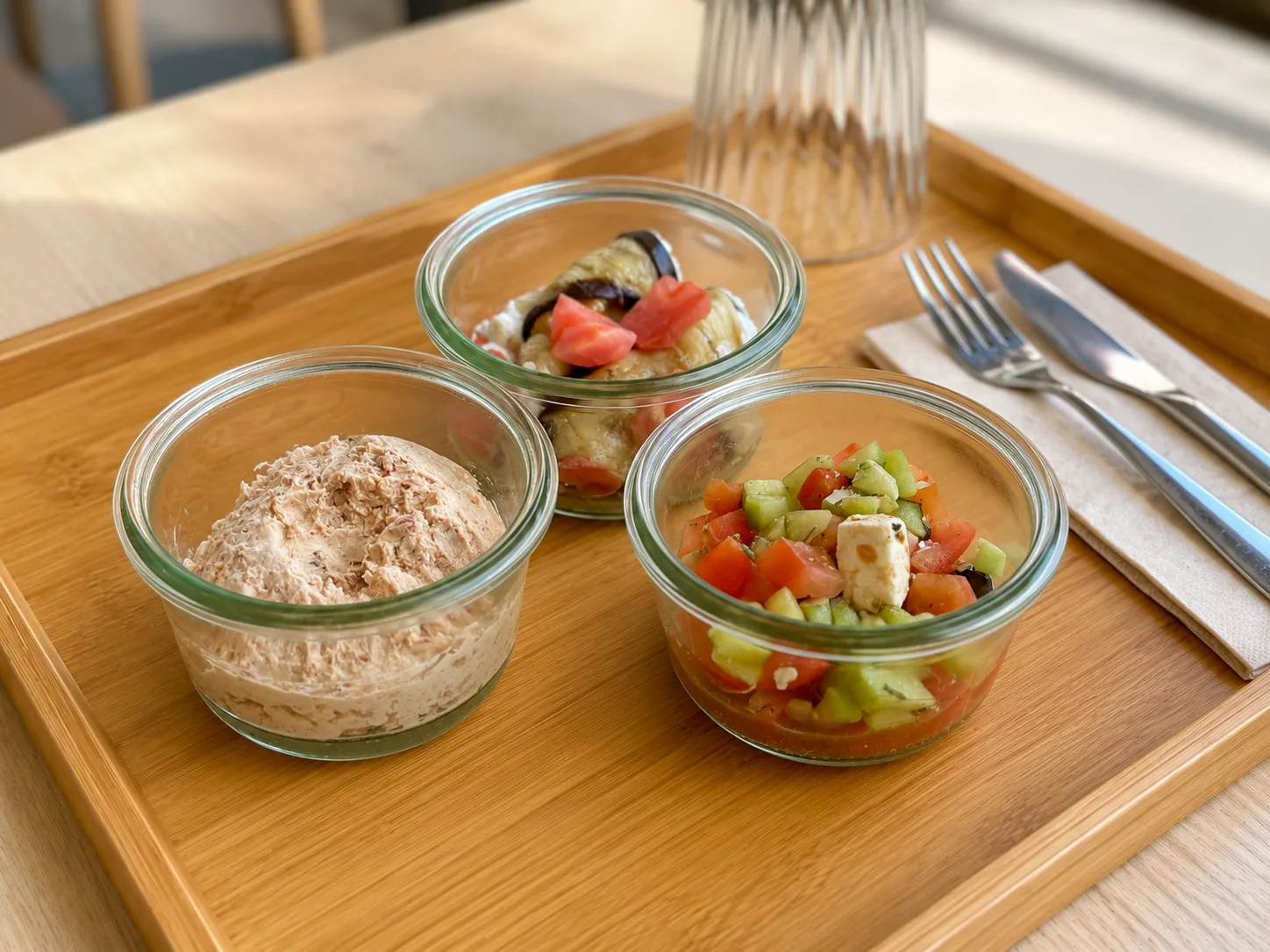 Entrées fraîches du jour chez Ô6Bis
